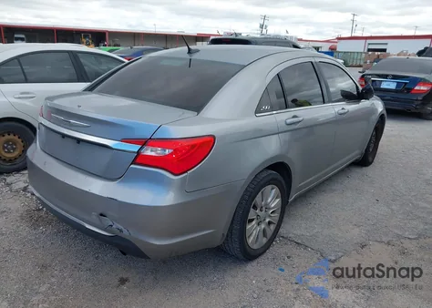 2013 Chrysler 200 Lx from USA, damaged, VIN 1C3CCBAB3DN686189